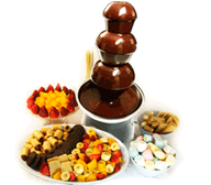 cascada de chocolate