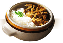 cazuela de strogonoff de ternera